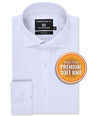 Formal Shirt Knit White 14? FSK09SF Uni Black FSK09SF-14.5
