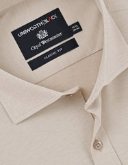 Formal Shirt Knit Khaki 15 FSK12RF Uni Black FSK12RF-15