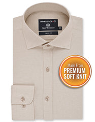 Formal Shirt Knit Khaki 14? FSK12SF Uni Black FSK12SF-14.5