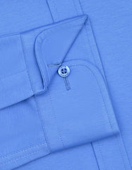 Plain Blue Classic Fit Shirt FSK15RF-16
