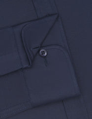Plain Navy Classic Fit Shirt FSK18RF-16