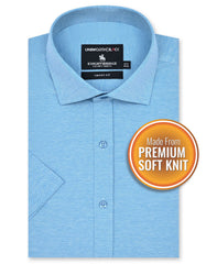 Formal Shirt Knit Turquoise 14? FSK39SH Uni Black FSK39SH-14.5