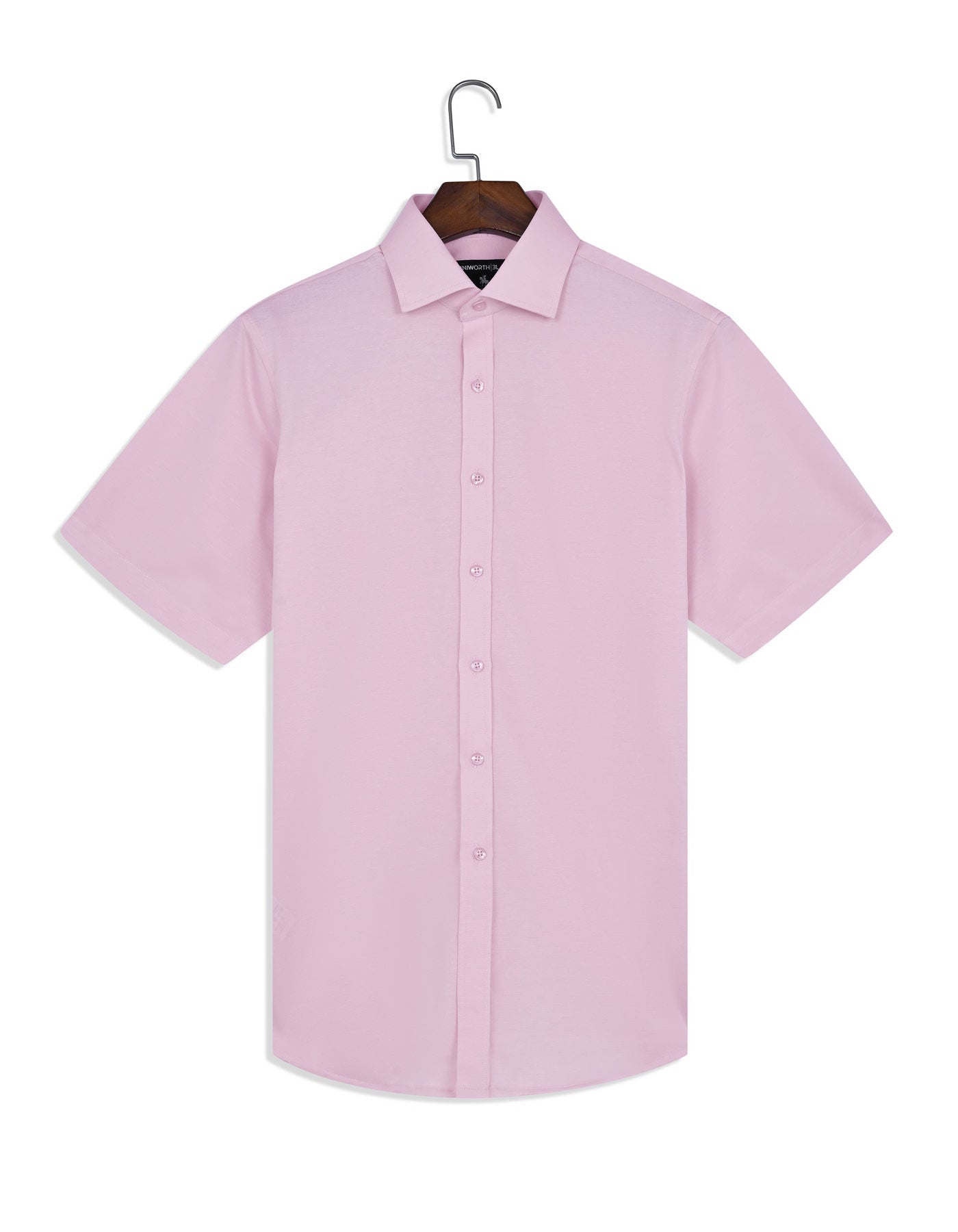 Plain Pink Smart Fit Shirt FSK40SH-15.5