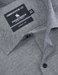 Formal Shirt Knit Grey 15 FSK42RF Uni Black FSK42RF-15