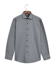 Formal Shirt Knit Grey 15? FSK42SF Uni Black FSK42SF-15.5