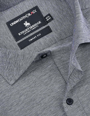 Formal Shirt Knit Grey 15 FSK42SF Uni Black FSK42SF-15