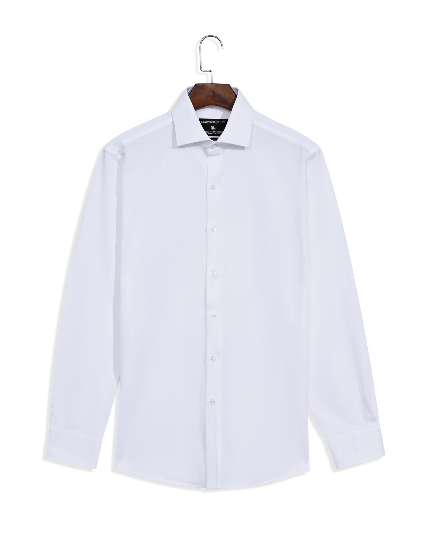 Formal Shirt Knit White 15? FSK43RF Uni Black FSK43RF-15.5
