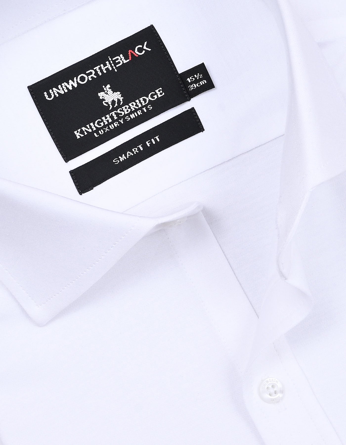 Formal Shirt Knit White 15 FSK43SF Uni Black FSK43SF-15