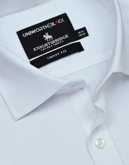 Plain White Smart Fit Shirt FSK43SH-15