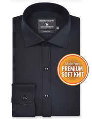 Formal Shirt Knit Black 14? FSK44RF Uni Black FSK44RF-14.5