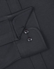 Formal Shirt Knit Black 16 FSK44SF Uni Black FSK44SF-16