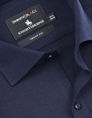 Formal Shirt Knit D Navy 15 FSK45SF Uni Black FSK45SF-15