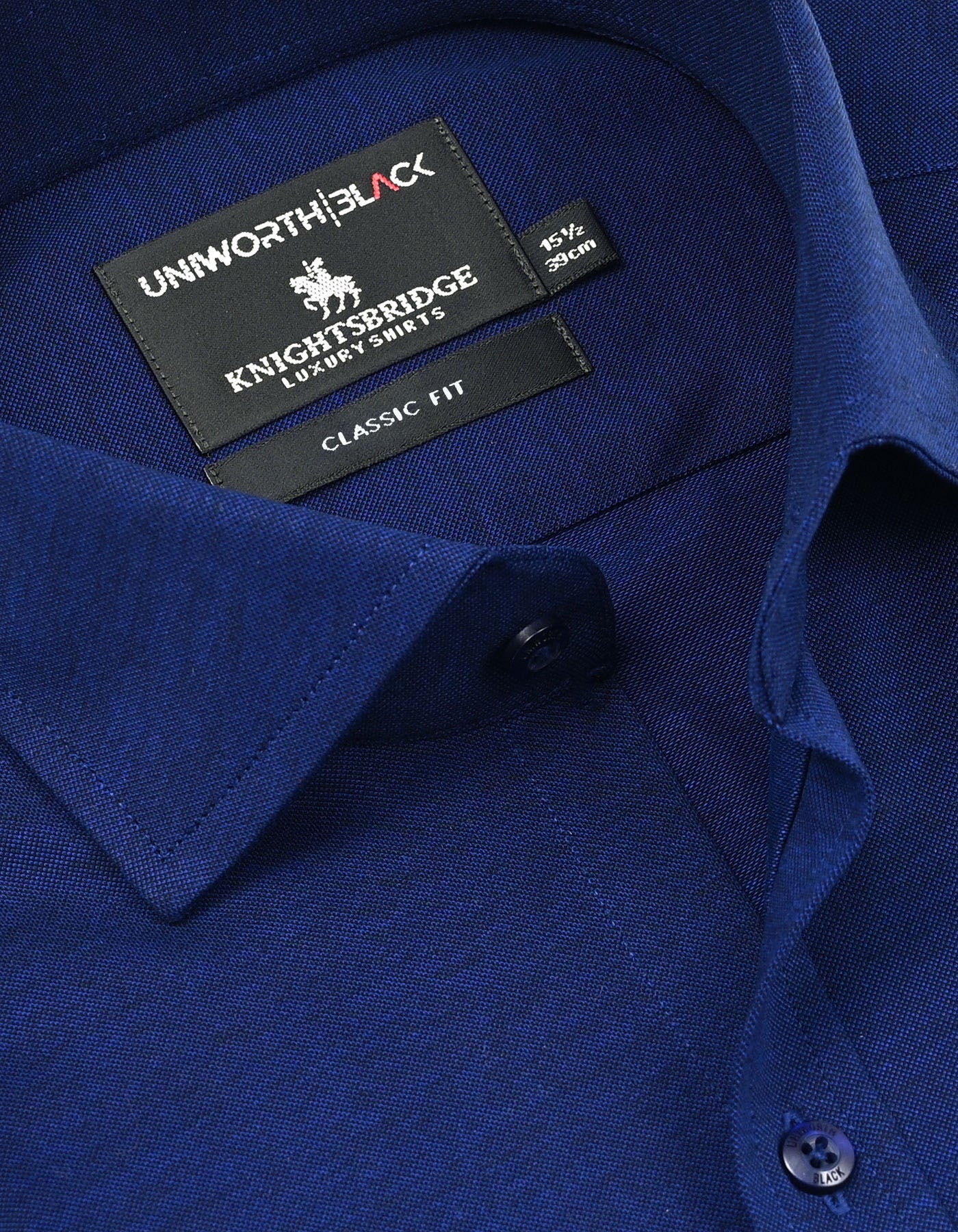Formal Shirt Knit Royal Blue 15 FSK46RF Uni Black FSK46RF-15