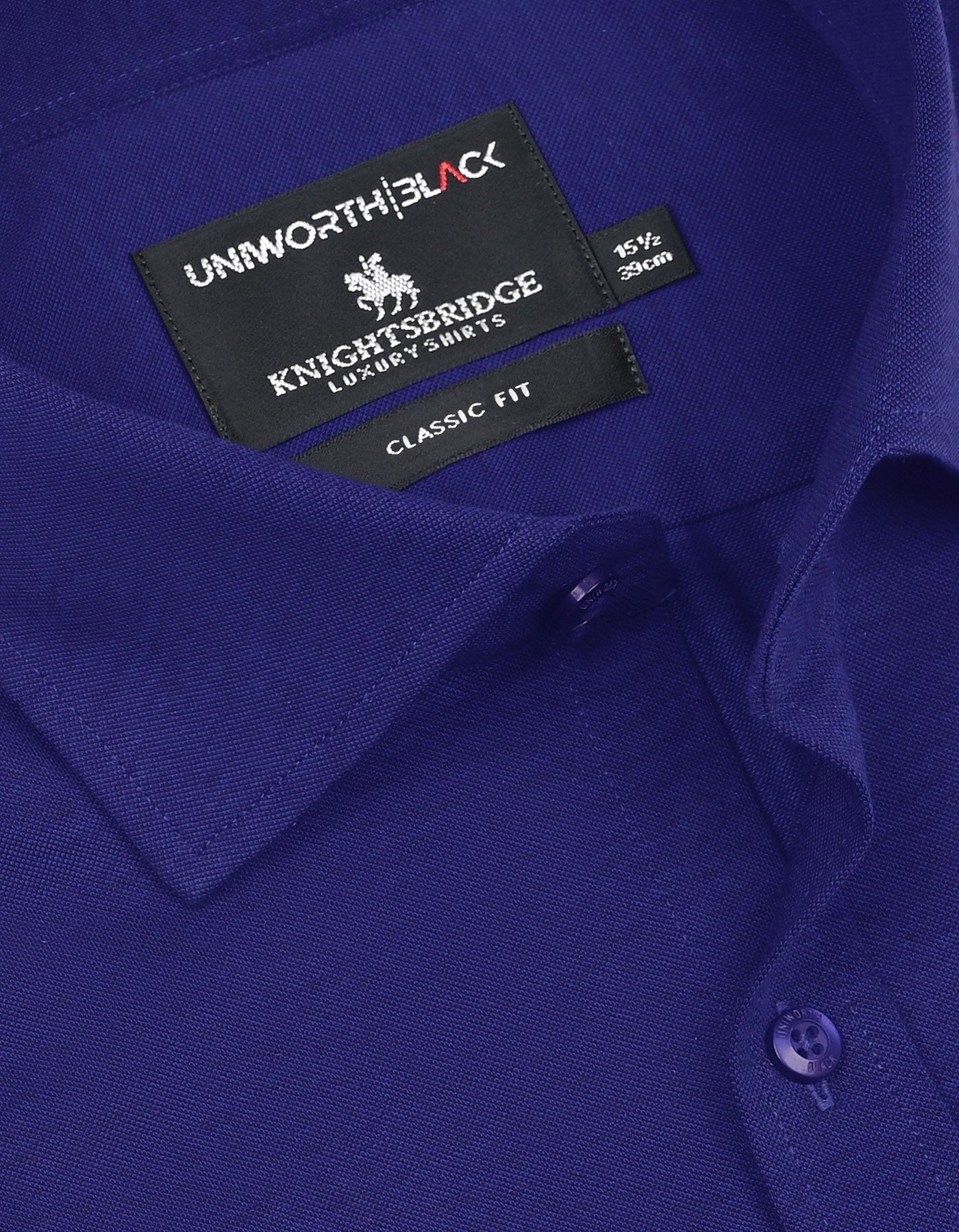 Formal Shirt Knit Royal Blue 15 FSK46RH Uni Black FSK46RH-15