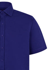 Plain Royal Blue Smart Fit Shirt FSK46SH-16