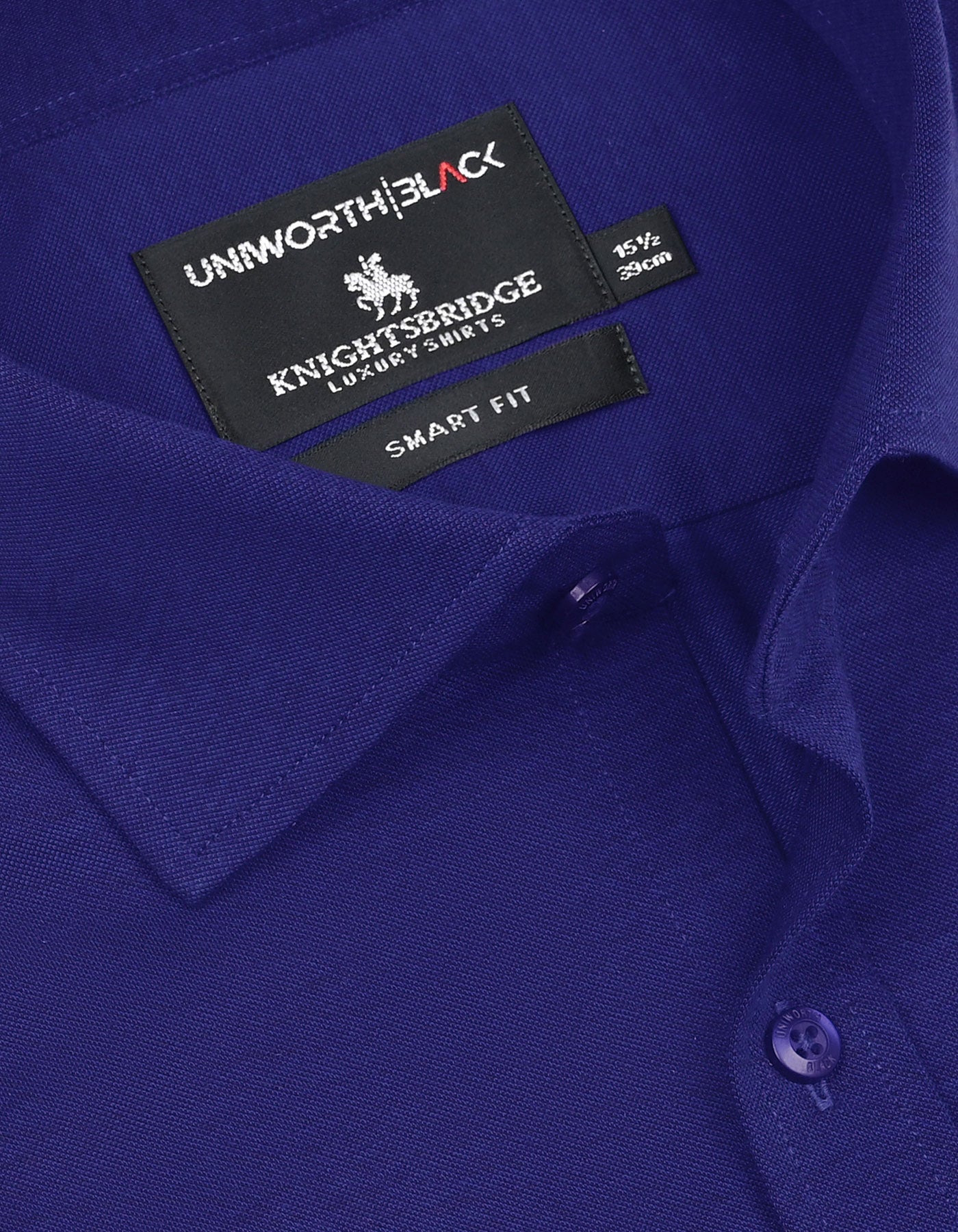 Plain Royal Blue Smart Fit Shirt FSK46SH-15