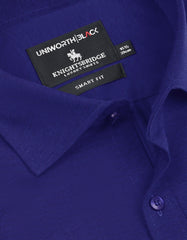 Plain Royal Blue Smart Fit Shirt FSK46SH-15
