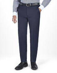 Navy Plain Formal Trouser Tailored Smart Fit FT2607-4S-30