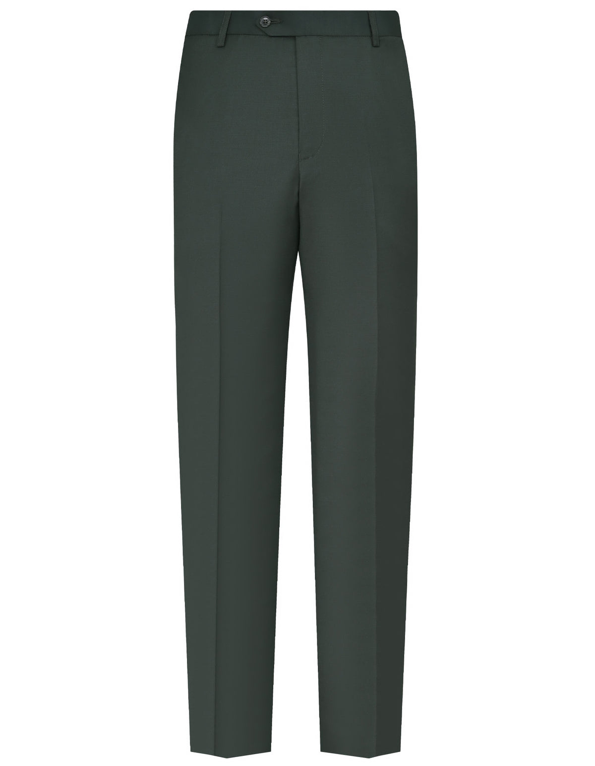 D Green Plain Formal Trouser Tailored Smart Fit FT2608-1S-30