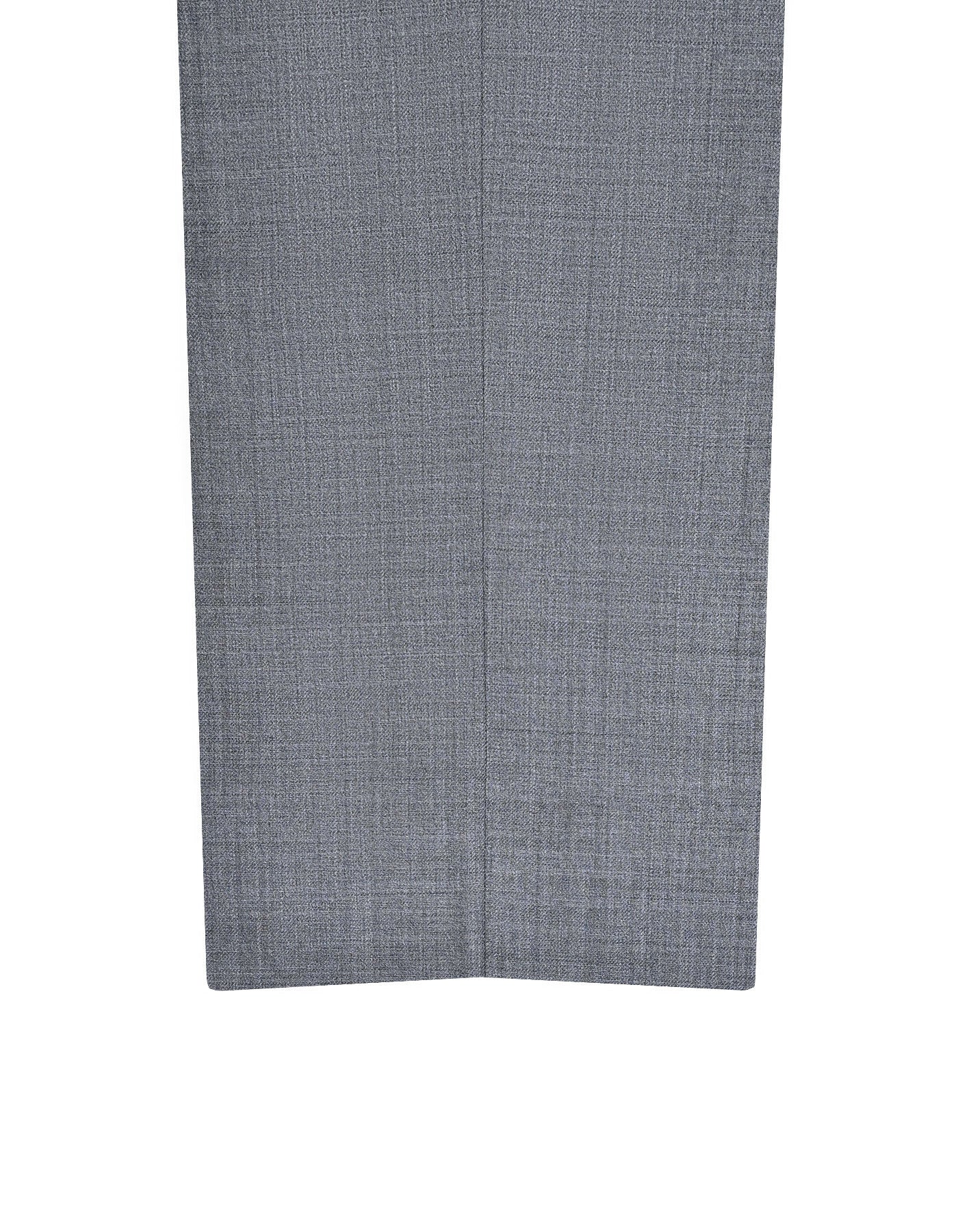 Grey Plain Formal Trouser Tailored Smart Fit FT2613-4S-34