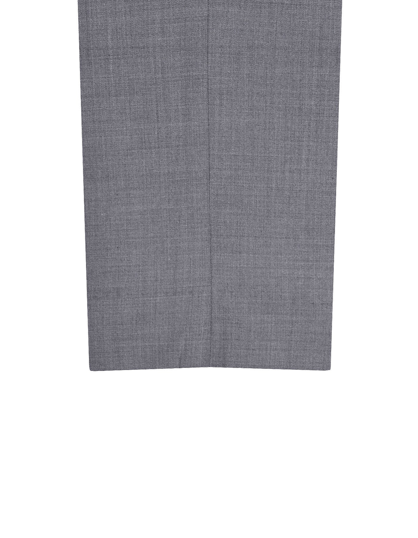 Grey Plain Formal Trouser Tailored Smart Fit FT2613S-34