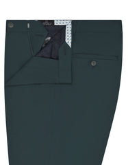 D Teal Plain Formal Trouser Tailored Smart Fit FT2614-1S-32