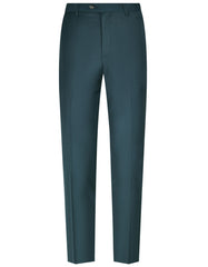 Teal Plain Formal Trouser Classic Fit FT2614C-30