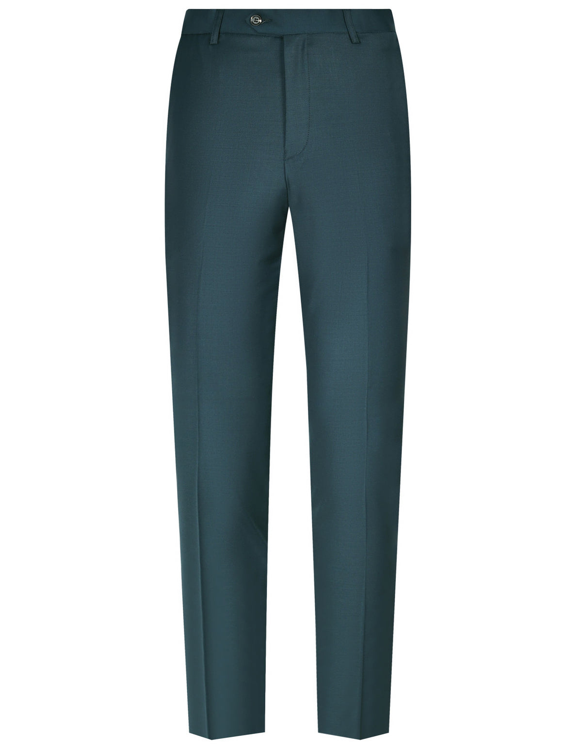 Teal Plain Formal Trouser Tailored Smart Fit FT2614S-30