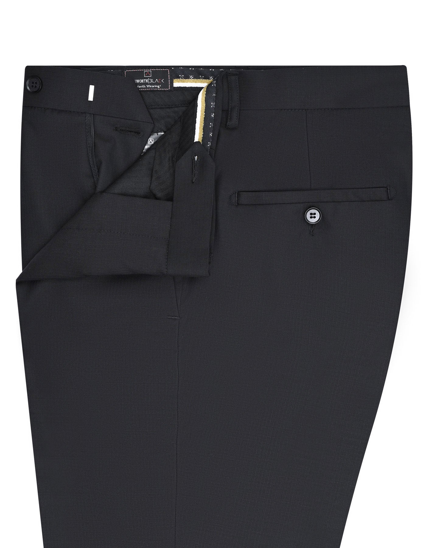 Black Texture Formal Trouser Classic Fit FT2651C-32