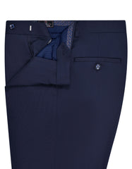 Navy Texture Formal Trouser Tailored Smart Fit FT2660S-32