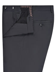 Black Plain Formal Trouser Smart Fit FT2698-1S-32