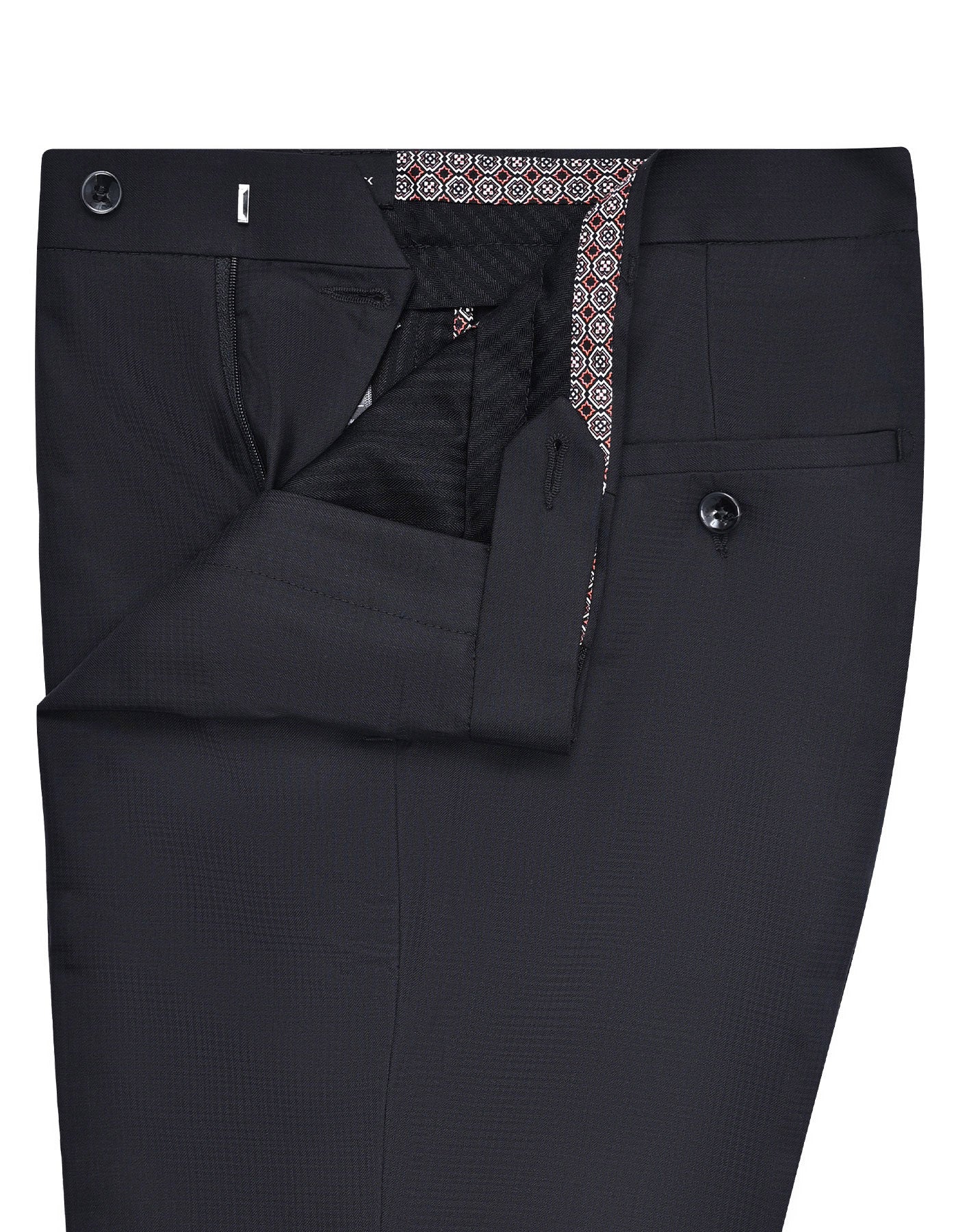 Black Check Formal Trouser Smart Fit FT2698C-32
