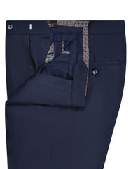 Navy Check Formal Trouser Smart Fit FT2699S-32