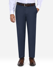 D Grey Plain Smart Fit Formal Trouser