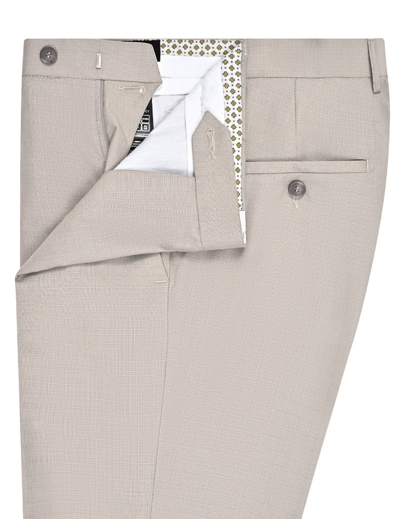 Taupe Plain Formal Trouser Smart Fit FT2709-1S-32