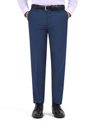 Navy Plain Formal Trouser Smart Fit FT2779-1S-30
