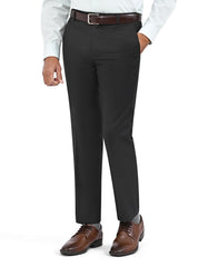 Black Plain Formal Trouser Classic Fit FT2780-1C-30