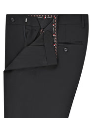 Black Plain Formal Trouser Smart Fit FT2780-1S-32