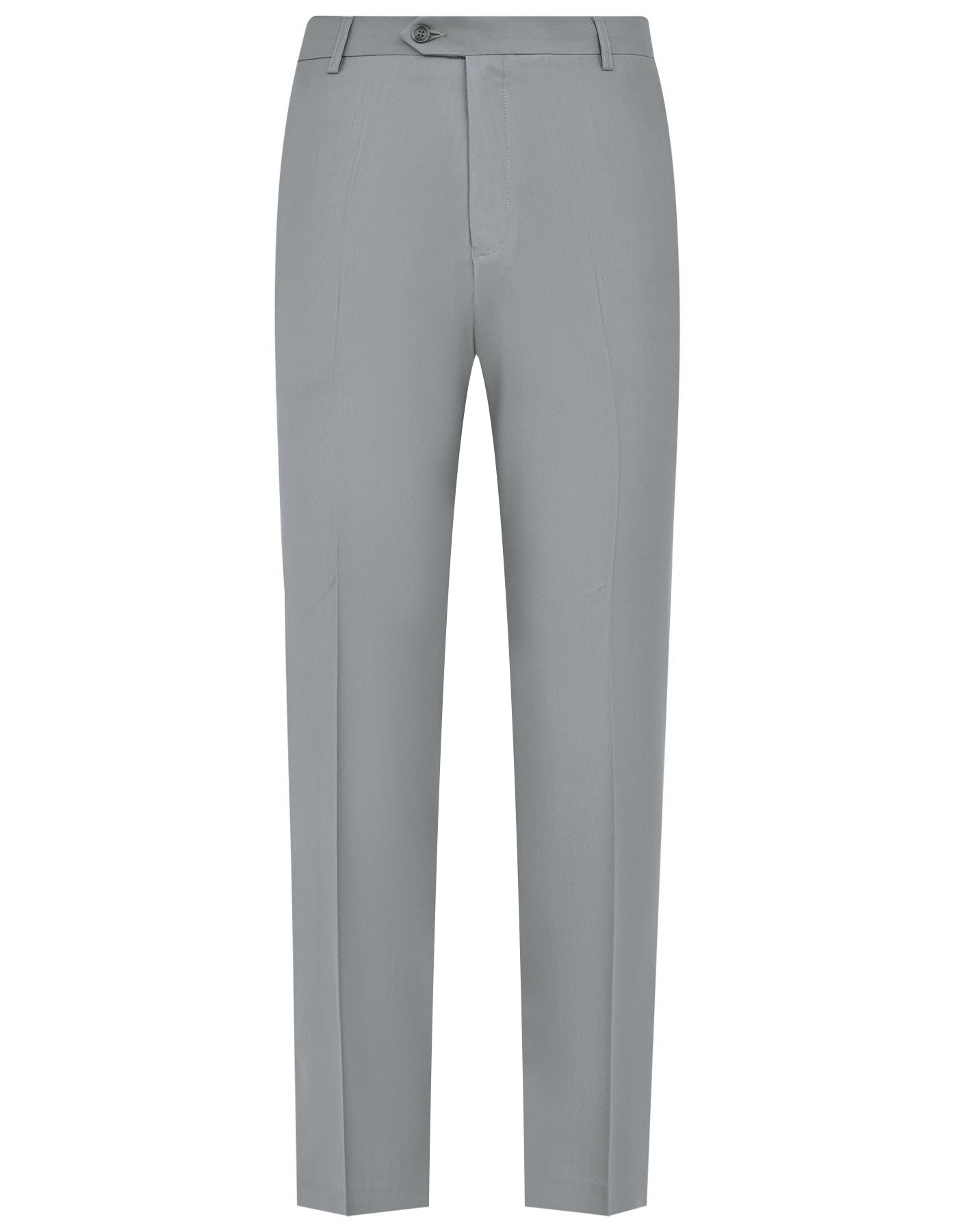 Grey Plain Formal Trouser Classic Fit FT467C-30