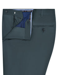 Green Plain Formal Trouser Classic Fit FT468C-32