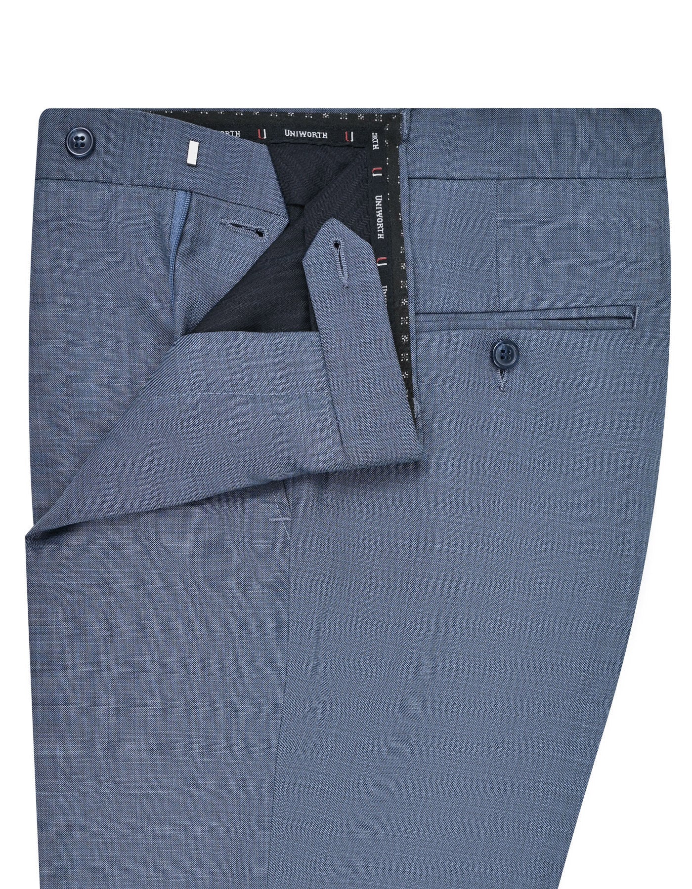 Slate Texture Formal Trouser Tailored Smart Fit FT478-1S-32