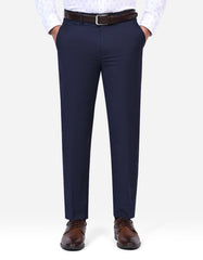 Navy Plain Formal Trouser Classic Fit FT491-3C-30