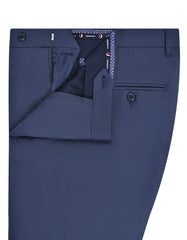 Blue Plain Formal Trouser Classic Fit FT503-1C-32