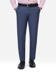 Blue Plain Formal Trouser Classic Fit FT503-1C-30