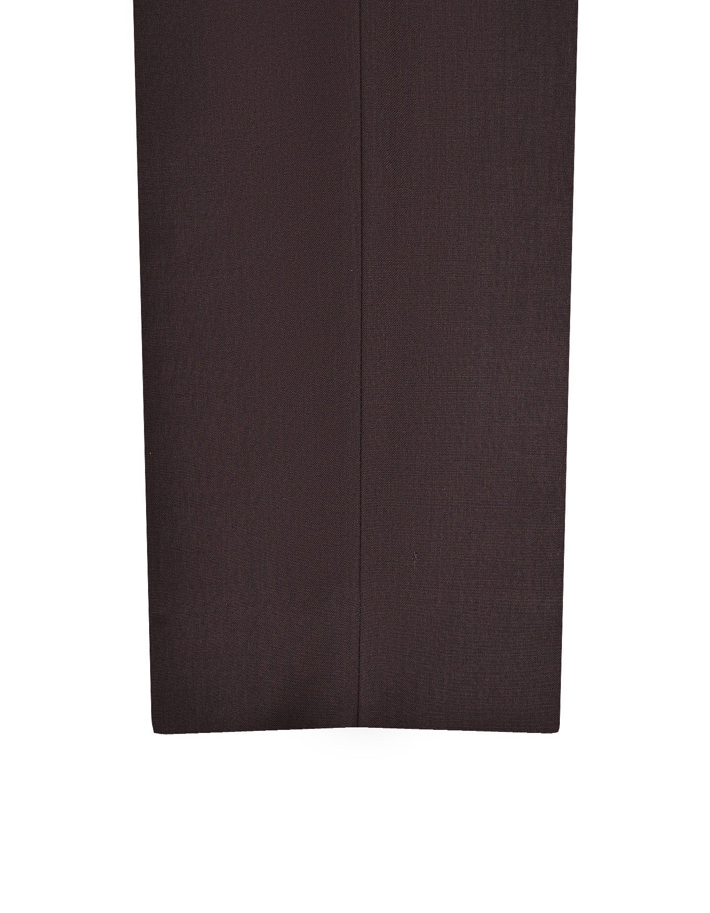 Chocolate Plain Formal Trouser Tailored Smart Fit FT504-1S-34