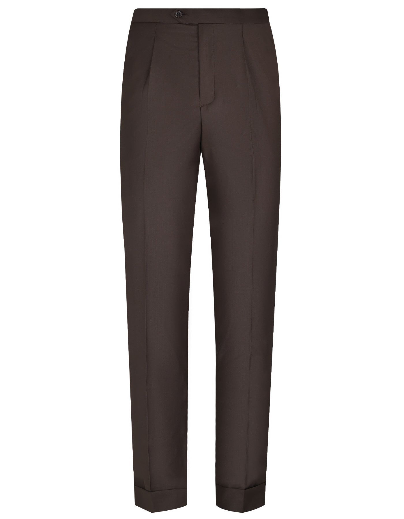 Chocolate Plain Formal Trouser Classic Fit FT505C-30