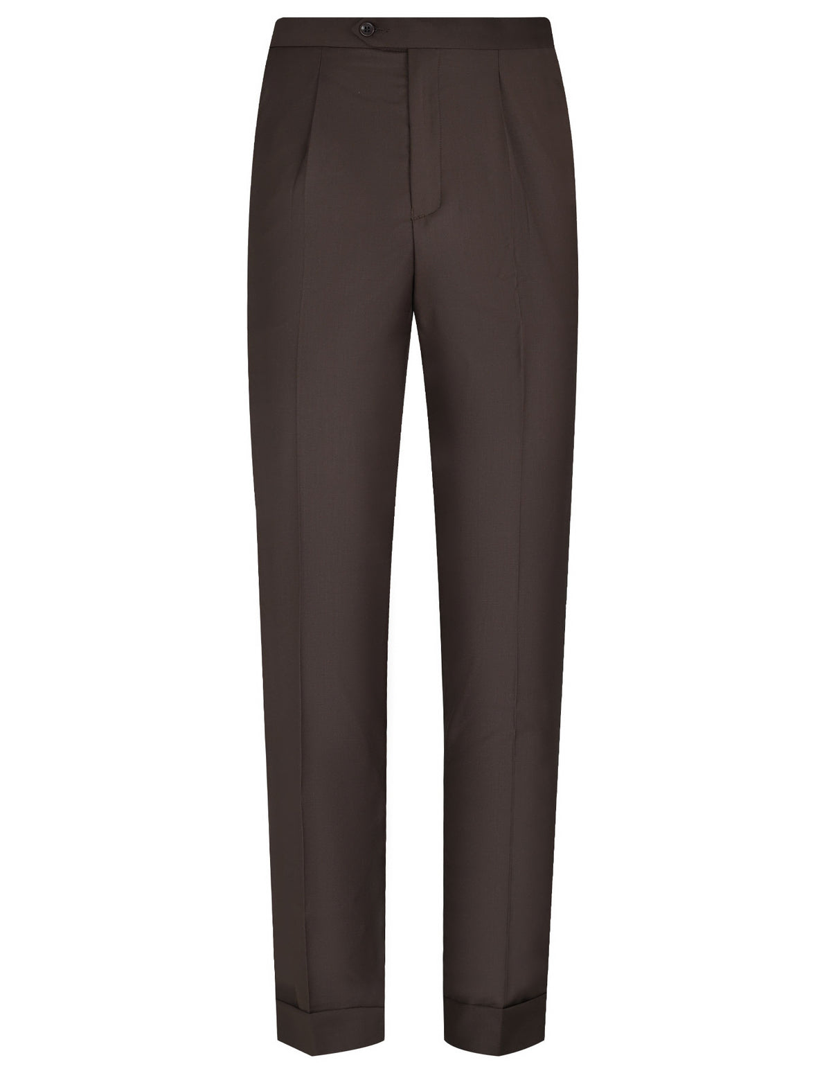 Chocolate Plain Formal Trouser Classic Fit FT505C-30