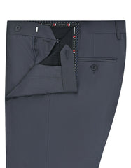 Charcoal Plain Formal Trouser Smart Fit FT506-2S-32