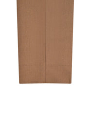L Brown Plain Smart Fit Formal Trouser