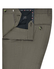 L Olive Texture Formal Trouser Classic Fit FT510-1C-32